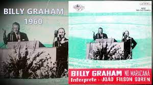 Billy Graham no Maracanã em 1960 gravação original rara em vinil