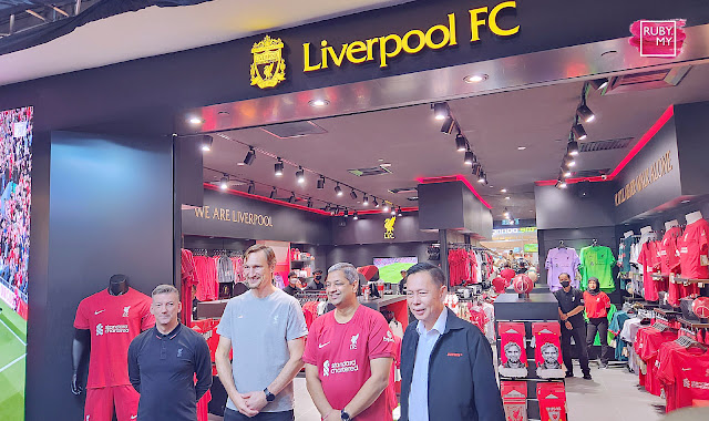 KEDAI MERCHANDISE PREMIUM LIVERPOOL FC KINI DI BUKA DI SUNWAY PYRAMID