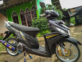 modifikasi mio m3 hitam