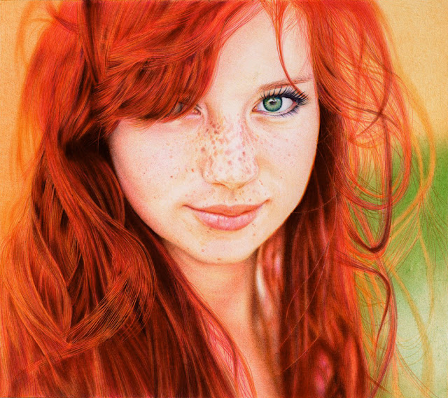 Ballpoint Pen Red Head