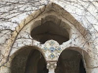 Window details of Villa Cimbrone, Ravello; Amalfi's Coast