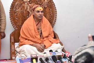 Swami avimukteshwranand ji maharaj brief media about joshimath