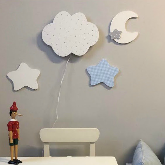 APLIQUES INFANTILES de pared con luz LED