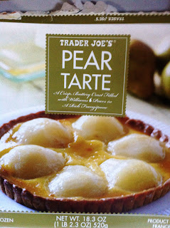 Pear tart from Traders Joe's