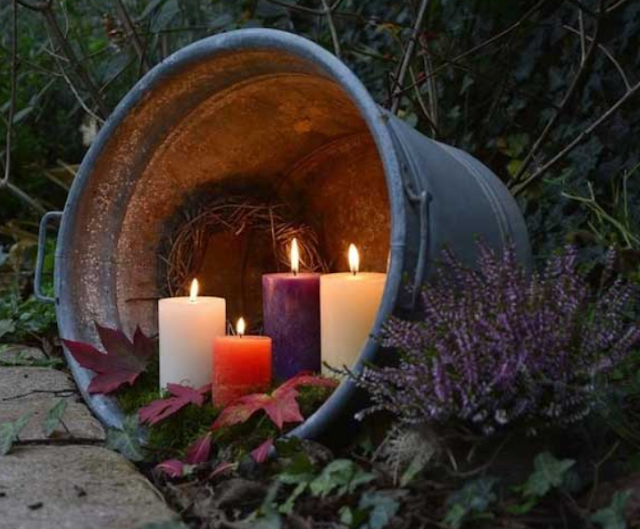 Garden candle