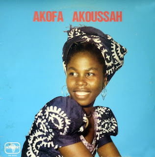 Akofa Akoussah "Akofa Akoussah" 1976 Togo,West African Cosmic Afro Soul Funk, Psych fuzz, Bossa Nova, released in  Sonafric French label reissued 2018 by Mr.Bongo