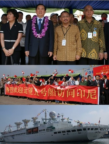 Kapal Yuanwang-5 dan Astronot China kunjungi Indonesia