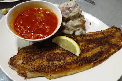 One Night Only, blackened catfish