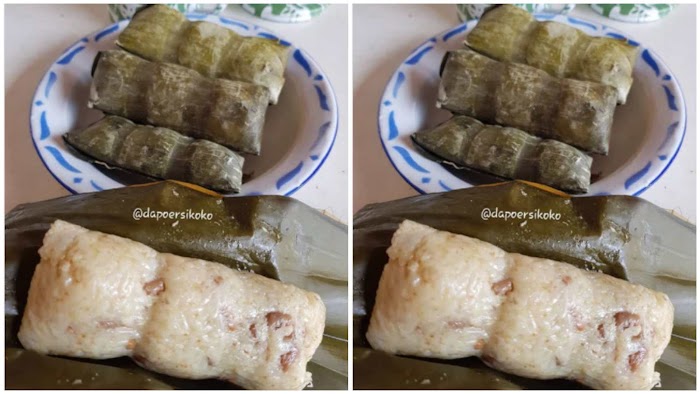 Resep Lepet Daun Pisang