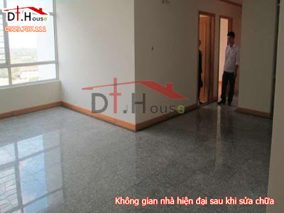 Căn nhà sang trọng hiện đại sau khi tiến hành cải tạo nhà cũ