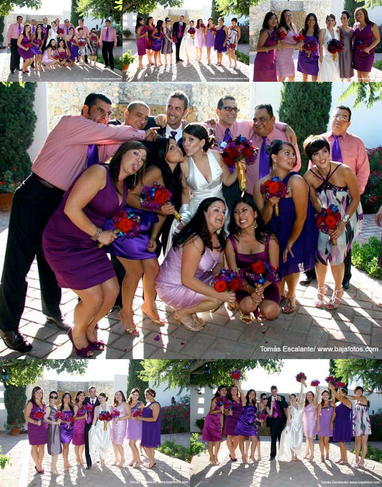 purple and blue weddings blue wedding color schemes
