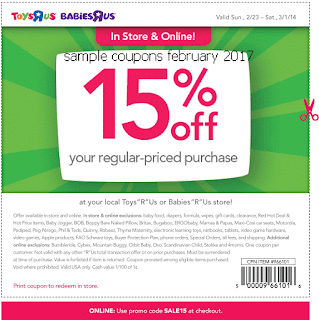 Toys R Us coupons for february 2017