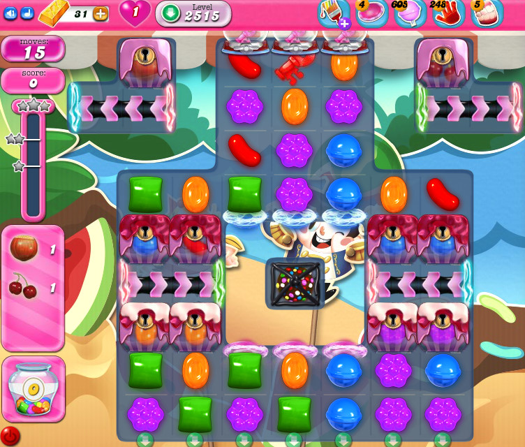 Candy Crush Saga level 2515