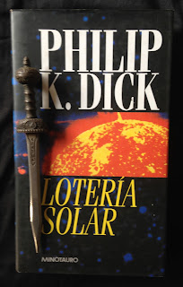 Portada del libro Lotería solar, de Philip K. Dick