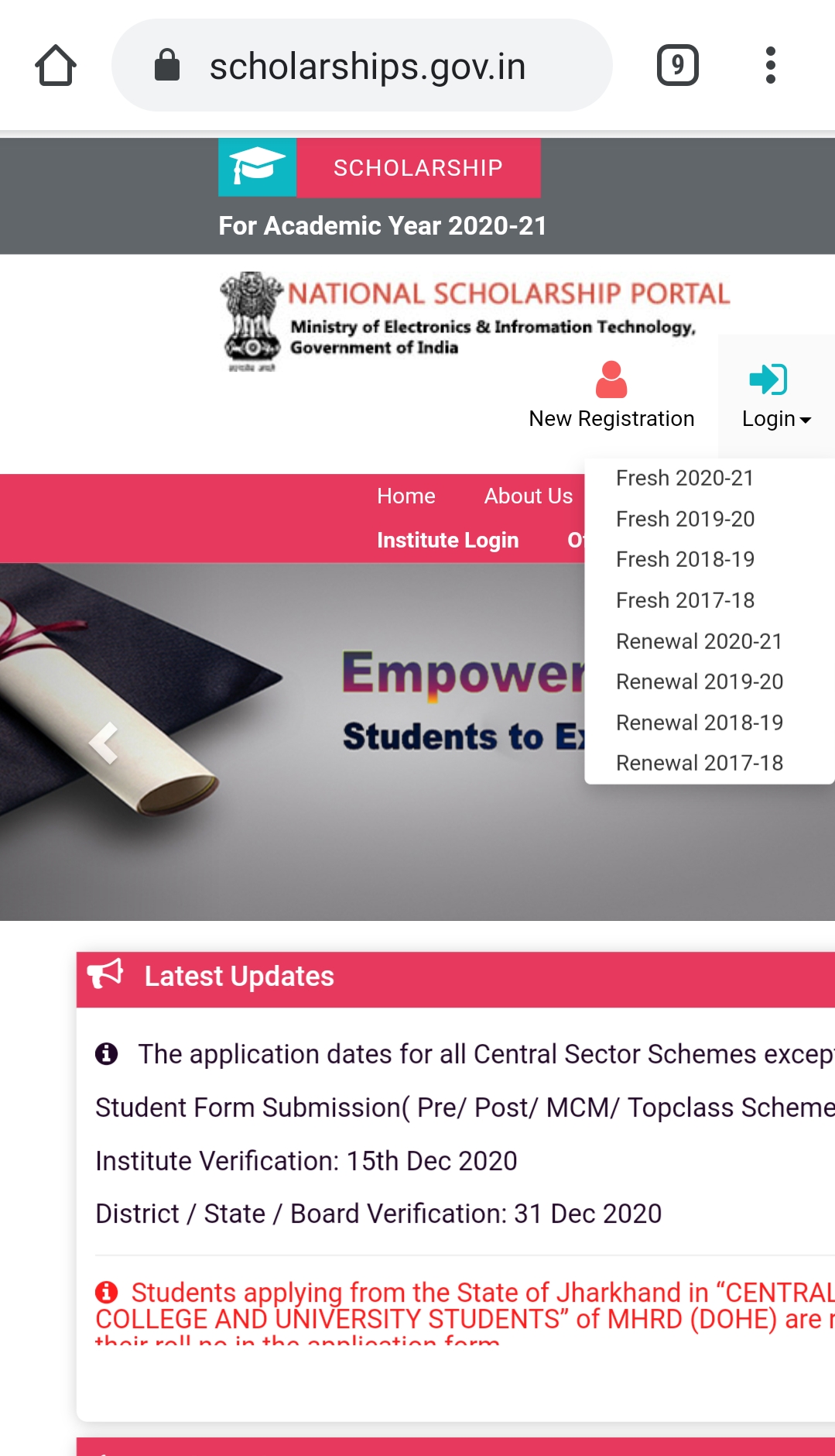 Extension of deadline to November 30 for NMMS renewals.