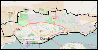 Map of Dundee