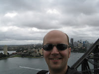 View from Sydney Harbour Bridge