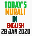 Today Murli English 28-1-2020 BK today's Murli english