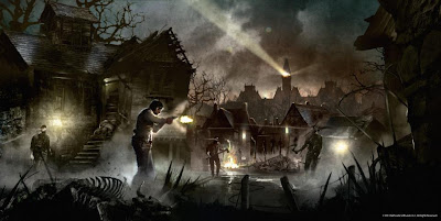 The Evil Within, concept art del villaggio