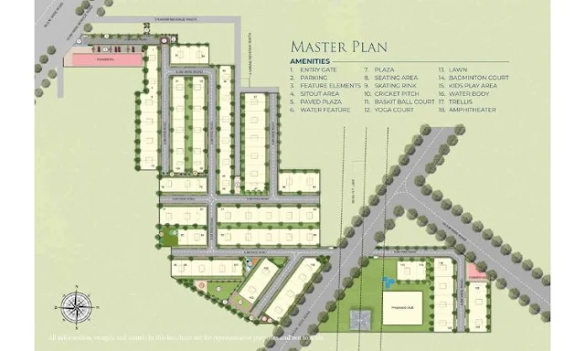 Luxe Residency Sector 112 Site Plan
