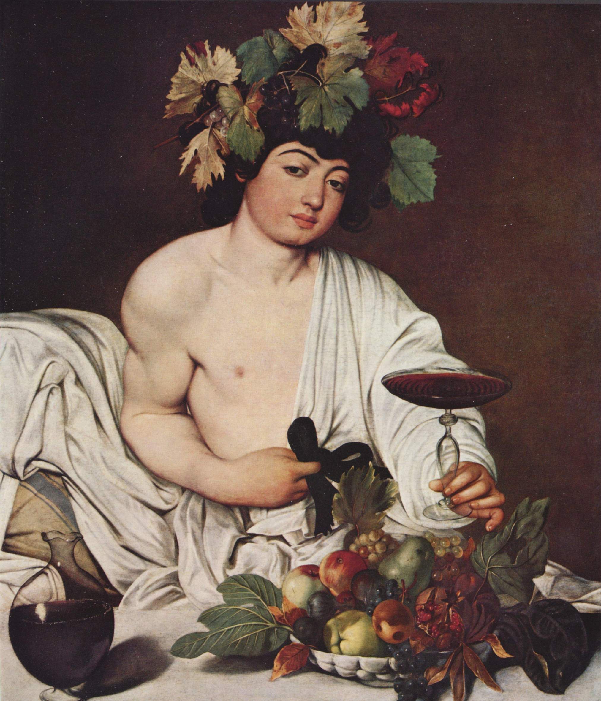 caravage bacchus painting