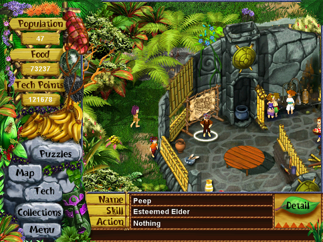 Virtual Villagers 3: The Secret City Puzzle 9 - The Statue