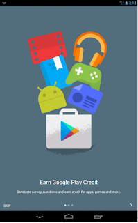 Introduction Window Google Opinion Rewards