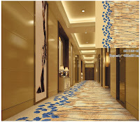 nylon printed carpet for corridor