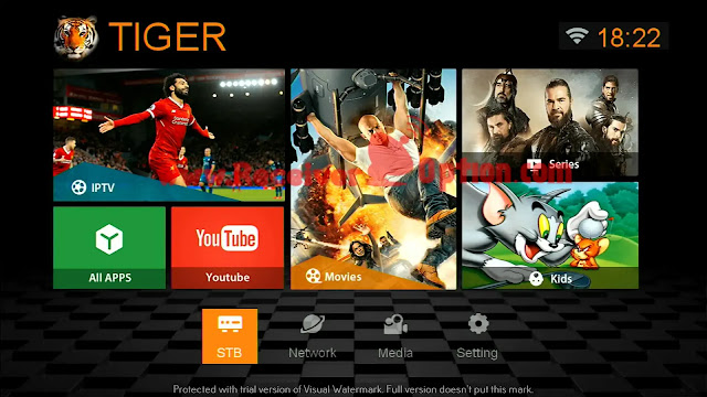 TIGER T20 RAZER HD RECEIVER ORIGINAL FLASH FILE