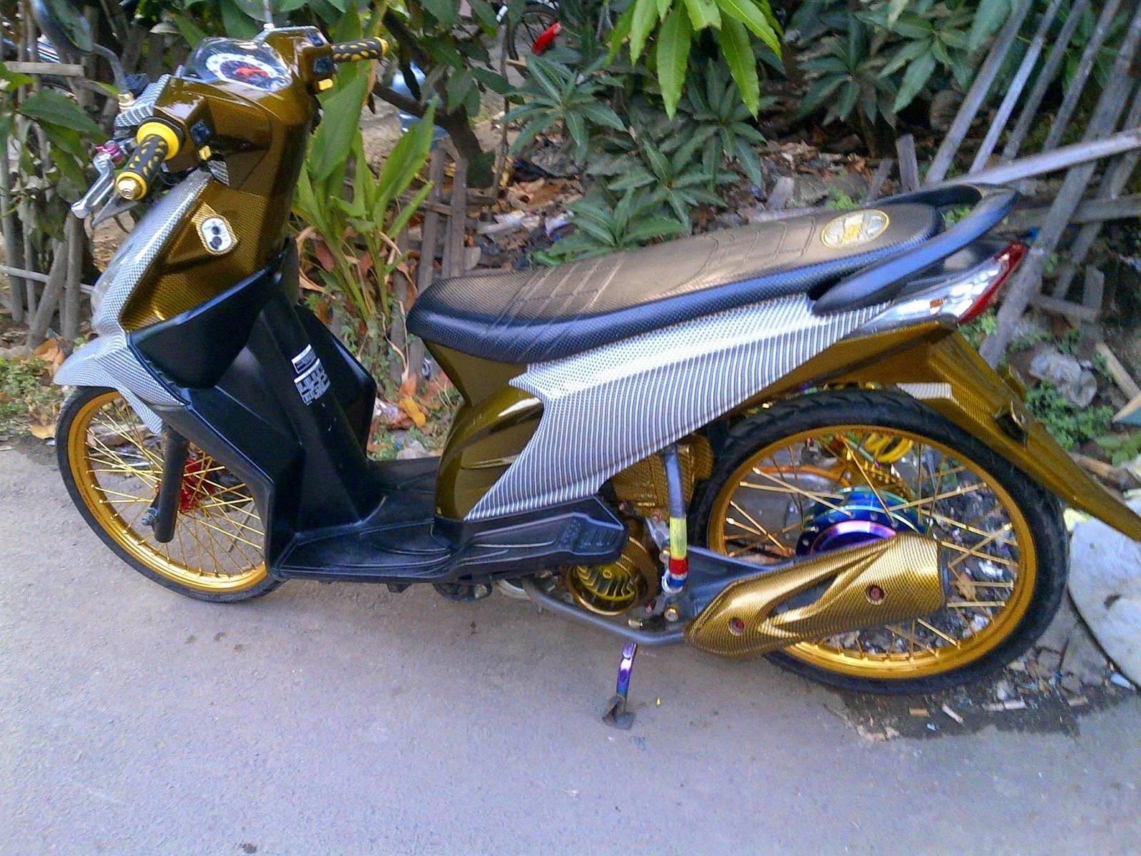 SAVE MODIFIKASI MODIFIKASI MOTOR HONDA BEAT 2016