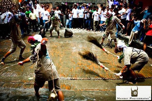 Gai Jatra Celebrated in Panga, Kirtipur