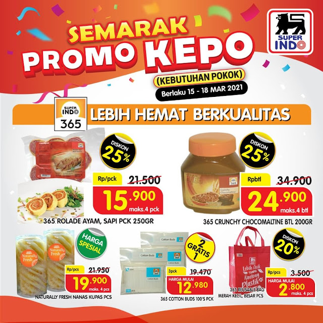 Katalog Superindo Semarak Promo Kebutuhan Pokok (s.d 18 Maret 2021)