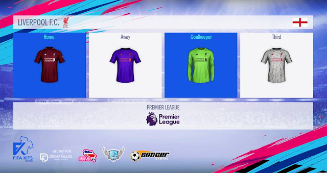 FIFA 18 Kit Liverpool F.C. 2018-2019