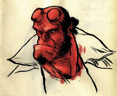 Imagen de Hellboy tipo duro