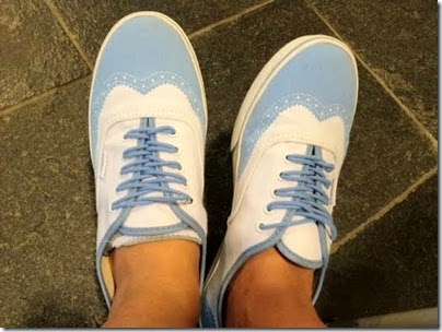 Vans Oxford baby blue