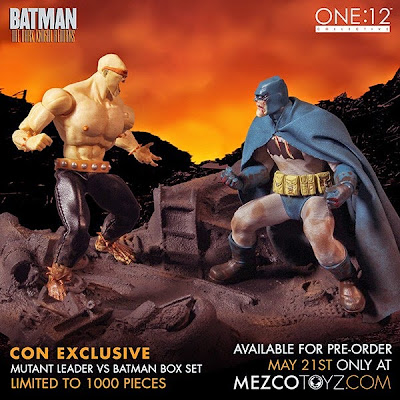 SDCC 15 Exclusive “Batman vs. Mutant Leader” The Dark Knight Returns One:12 Collective Deluxe Boxed Set by Mezco Toyz