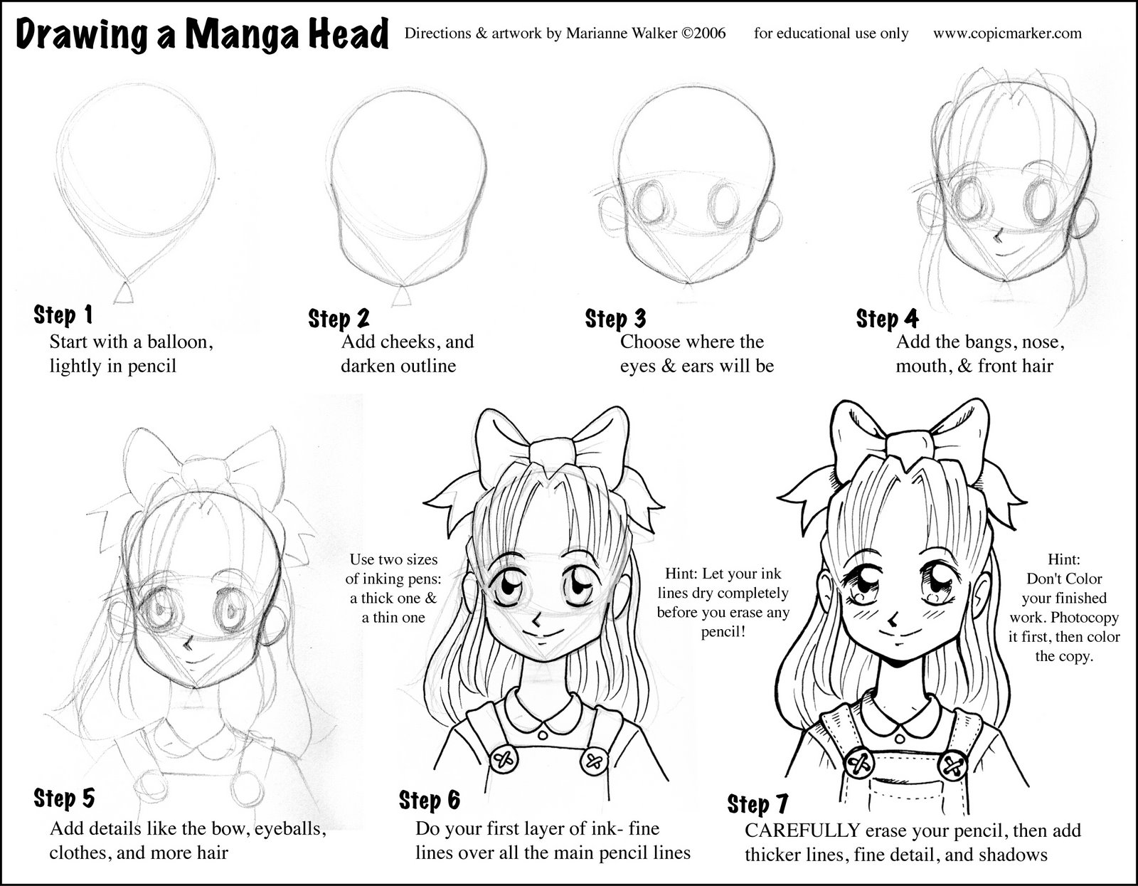YUME ALMO Cara Menggambar  Manga 1