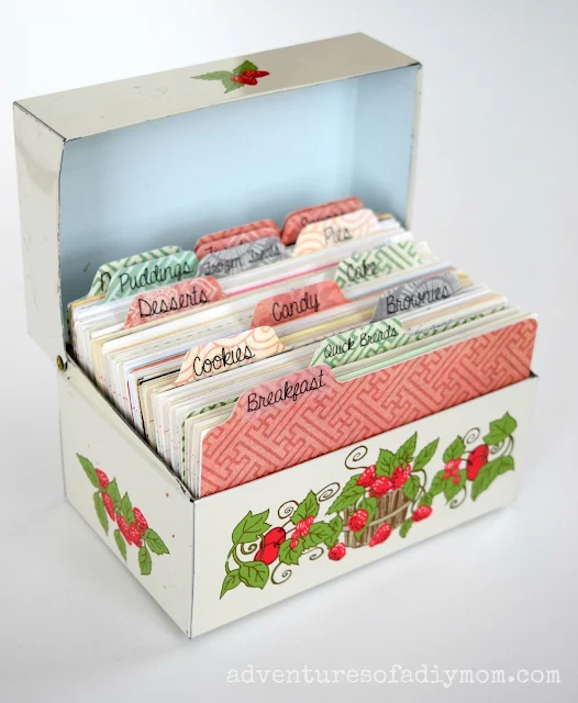 Recipe Box Recipe Dividers