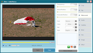 Free CUDA Video Converter Effects