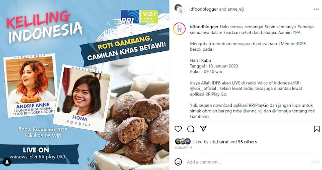Komunitas Indonesian Foodblogger