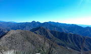 Looking back at Fox Mountain (center) from Condor Peak. (condor )