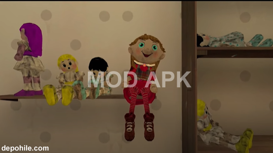 Scary Doll Evde ki Korku v1.8.1 Mod Menu Para Hileli Apk 2023
