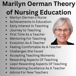 Marilyn Oerman Theory of Nursing Education