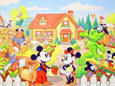 Disney Mickey and Mini Mouse Wallpaper | Resolution 1024 x 768