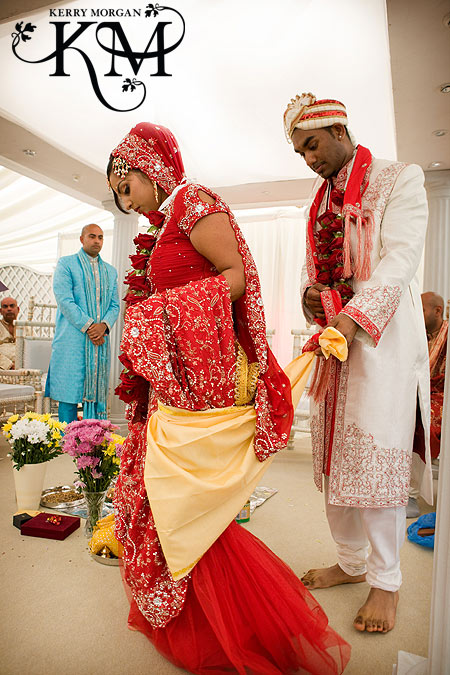 Indian wedding is the perfect mix of serious ritual rituals and customs