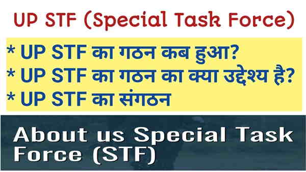 UP STF in Hindi | Special Task Force in Hindi | UP STF का गठन, उद्देश्य तथा संगठन 