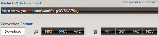 Clip Converter Conversion Format
