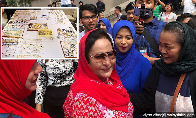 ‘44 Unit Barangan Kemas Dirampas Polis.’ Firma Tukang Emas Borong Dari Lubnan Yang Merupakan Pemilik Barangan Kemas Failkan Saman RM59.8 Juta Pada DS Rosmah..