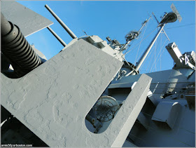 USS Massachusetts en el Museo de Battleship Cove 