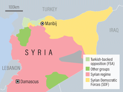 QSD militia sends thousands of gunmen to Manbij city